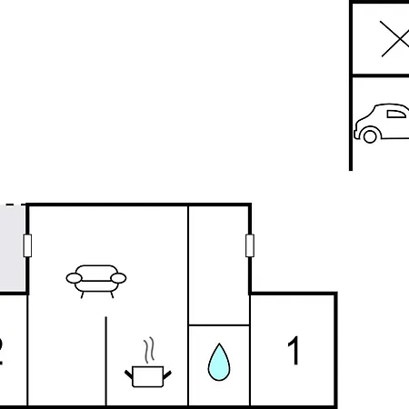 Two-bedroom In Grasted